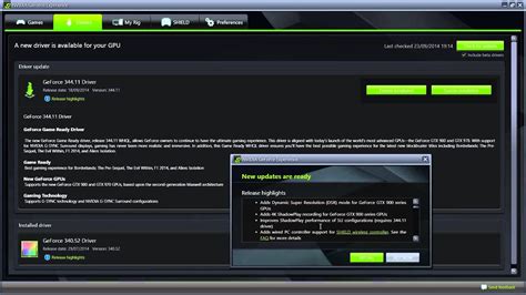 Official GeForce Drivers .